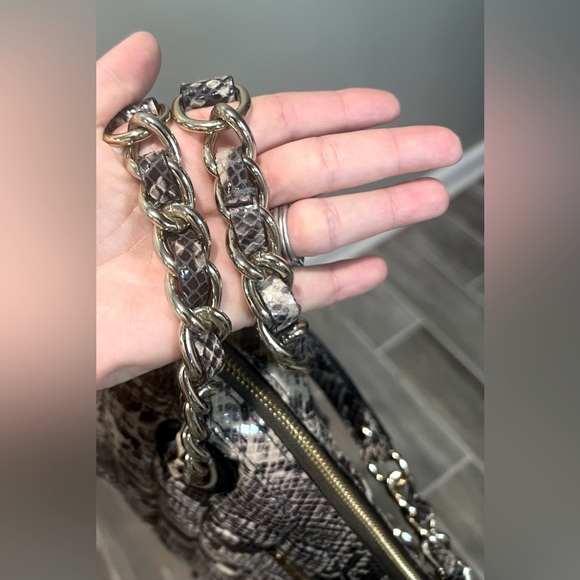 Kate Spade Georgina Quilted Snake Handbag - Picture 8 of 10